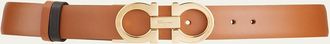 Ferragamo Reversible Leather Gancini Belt