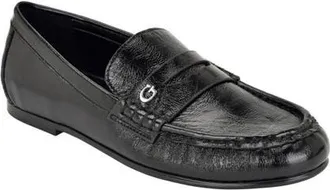 Guess Raivoo Penny Loafer in Black/black at Nordstrom, Size 6.5