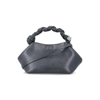Ganni Small Braided Bow Shoulder Bag