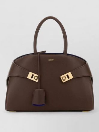 Ferragamo medium structured handbag top handles