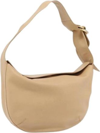 Cartier Pre-owned Vintage Schoudertas - Dames - Vintage Schoudertas - Beige - ONE Size - Leer - Vintage