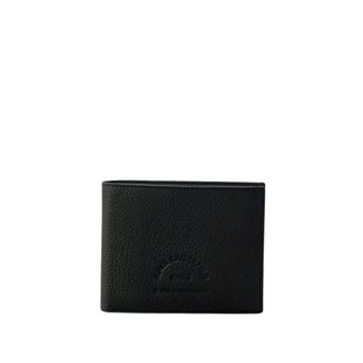 Karl Lagerfeld Accessoires, Heren, Zwart, ONE Size, Leer, Wallet