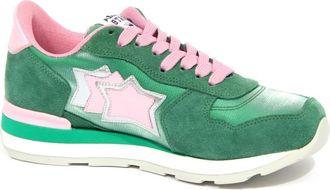 Atlantic Stars Schoenen, Dames, Groen, 36 EU, Vega Sneaker