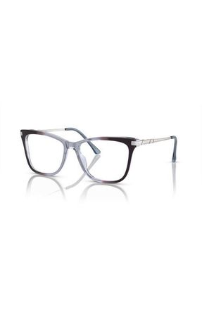 Sferoflex 55mm Butterfly optical glasses in Blue at Nordstrom