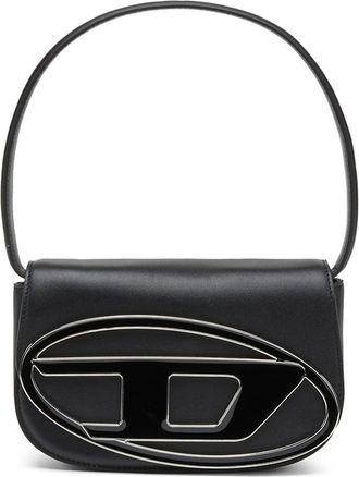 Diesel 1DR-Iconic shoulder bag in nappa leather - Shoulder Bags - Woman - Black