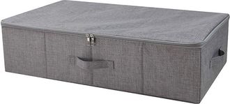 OEM Sac De Rangement Sous Lit - 70 X 40 X 18 Cm - Tissu Lin Respirant Non Tiss&eacute; - Pour V&ecirc;tements Couettes Oreillers - 1 Pi&egrave;ce