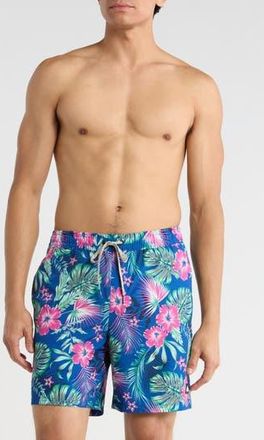 Quiksilver Summer Volley Swim Shorts in Blue Quartz at Nordstrom Rack, Size X-Large