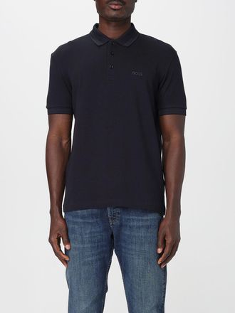 HUGO BOSS Polo Shirt BOSS Men color Blue 1