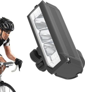 No Brand Luz Usb Para Bicicleta - Iluminaci&oacute;n Led Para Bicicleta - Ciclismo Seguro - Alto Brillo - 1200 L&uacute;menes - Negro