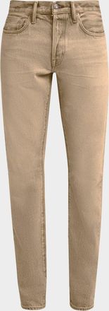 Tom Ford Men & apos;s Stonewash Denim Straight-Fit Jeans