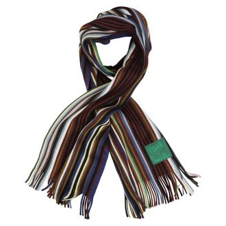 Paul Smith Bufanda de lana a rayas - Accessories - Hombre - Multicolor - ONE SIZE