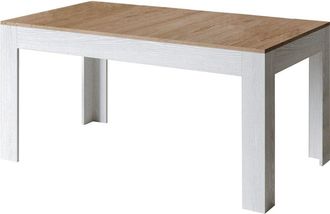 Itamoby Mesa extensible 90x160/220 cm efecto madera roble /fresno blanco