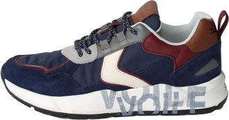 Voile Blanche Su&egrave;de Leren Sneakers - Heren - Sneakers - Blauw - 42 EU - Su&egrave;de - Schoenen