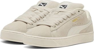Puma Dames/Dames XL Leo Leopard Print Suede Trainers (Alpenwit)