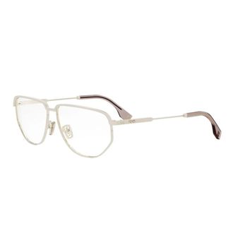 Fendi Accessoires, unisex, Geel, ONE Size, Fe 50096U Optisch Montuur
