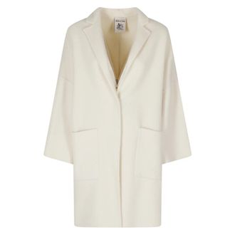 Semicouture Sigmund Coat - - Coats - Donna - Bianco - S