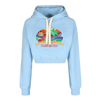 Casablanca Dames, Sweatshirts & Hoodies, Blauw, Maat: L