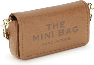 Marc Jacobs Womens Brown Calf Leather Bos Taurus Shoulder Bag