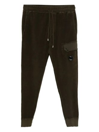 C.P. Company drawstring trousers - men - Cotton - S - Green
