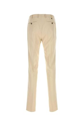 Pantaloni Torino Cotton Blend Trousers - Beige
