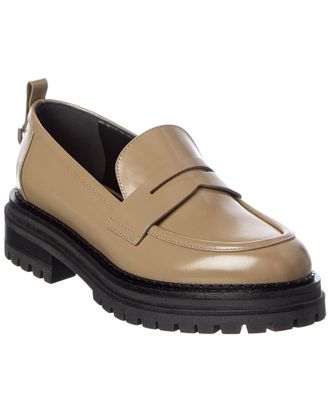 Sergio Rossi Joan Leather Loafer