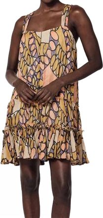 Cleobella Isobel Mini Dress In Saguaro