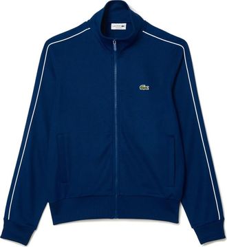 Lacoste Paris Pique Track Jacket Blauw - Heren - Vesten met rits - Blauw - S - Katoen - Hoodies & sweatvesten