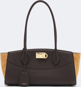 Ferragamo Studio Soft E/W leather shoulder bag