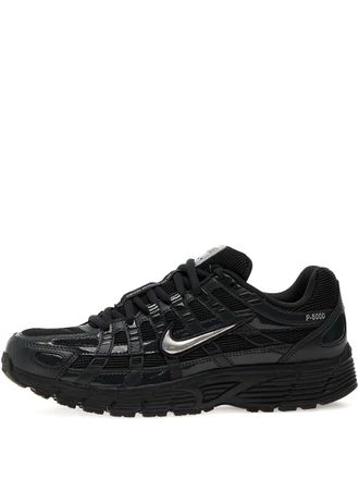 Nike P-6000 patent-strap sneakers - Black
