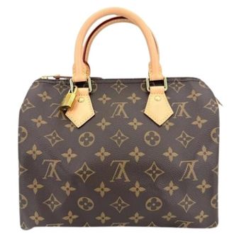 Louis Vuitton Pre-owned Monogram Boston Bag - Dames - Pre-owned - Bruin - Maat: ONE Size Zijde