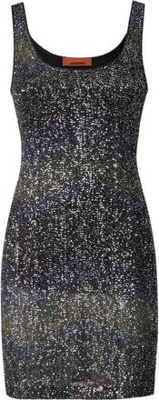 Missoni Dames, Jurken, Zwart, Maat: XS Viscose
