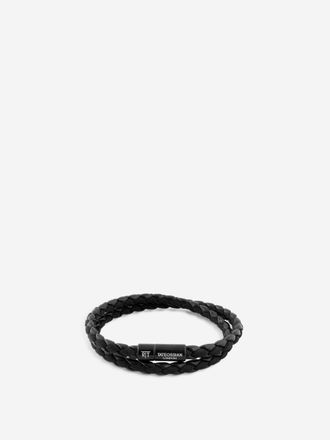Tateossian Chelsea Leather Bracelet
