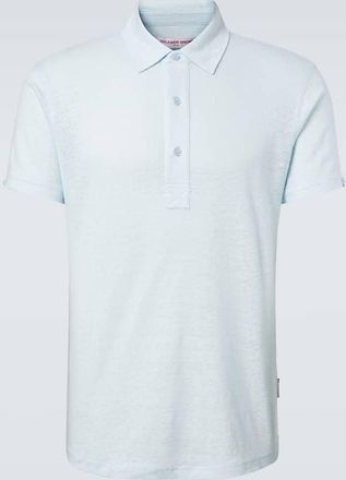 Orlebar Brown Polo Sebastian in jersey di lino