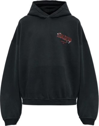 Represent Ransom Hoodie - Heren - Hoodies - Zwart - L - Katoen - Hoodies & sweatvesten