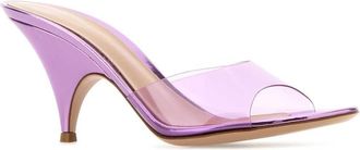Gianvito Rossi Womens Sofia Mule Purple Tpuno Lining Sandal