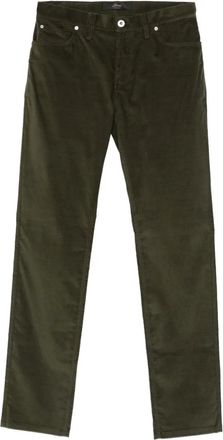 Brioni Pantaloni a coste Meribel - Verde