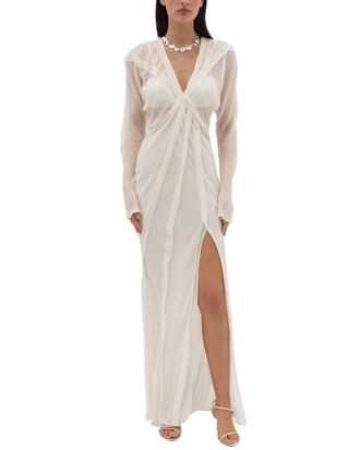 Rachel Gilbert Quinn Silk Maxi Dress