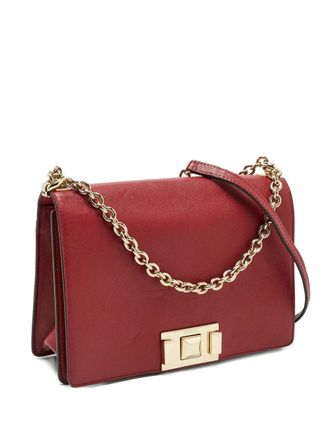 Furla Mimi leather shoulder bag - women - Calf Leather - One Size - Red