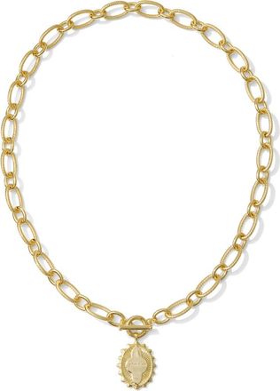 Kendra Scott Grandma Pendant Necklace in Gold Metal at Nordstrom