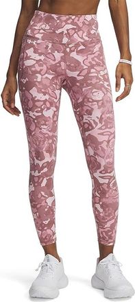 Under Armour Motion Print Ankle Leggings Womens Casual Pants Prime Pink/Pink Elixir/White : LG (US 12-14) R, Polyester