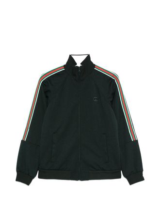 Gucci Trainingsjacke mit Gucci-Webdetail