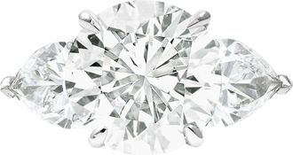 Verde 3ct IGI Certified Lab-grown Round Cut Diamond Ring