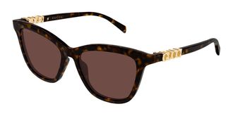Gucci GG2032S 002 Womens Sunglasses Tortoiseshell Size 52 - Free RX Lenses - Free RX Lenses