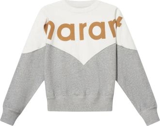 Isabel Marant Hoodies & sweatvesten, Dames, Veelkleurig, S, Katoen, Houston Sweatshirt