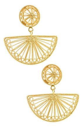 Freya Rose Turquoise Mountain Anahita Earrings in Gold at Nordstrom