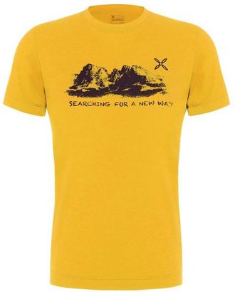 Montura Peaks Merino T-Shirt Merinoshirt - Unisex | mustard