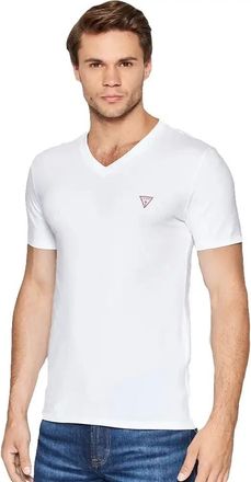 Guess Hombre, Camisetas, Blanco, Talla: M