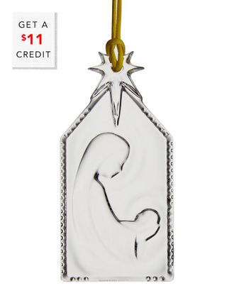 Waterford Nativity Ornament With $11 Credit