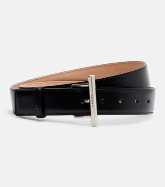 Alexander McQueen T-Bar Hip leather belt