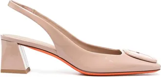 Santoni 55mm Slingback Pumps